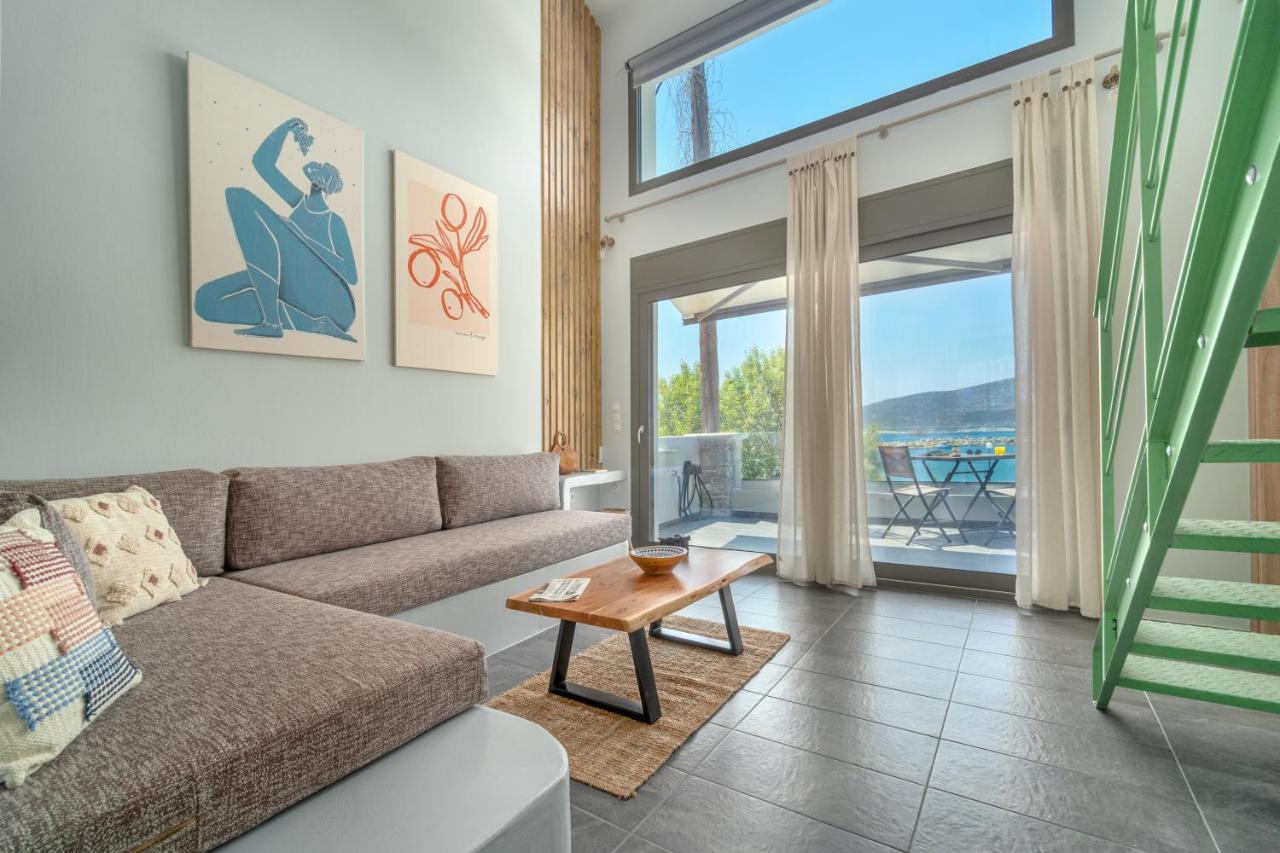 La Perla Suites Агии Апостоли Екстериор снимка